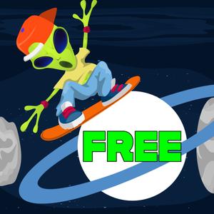 Extraterrestrial Eddie'S Hoverboard Mania-Free