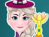 play Elsa And Anna Halloween Room Cleaning Kissing