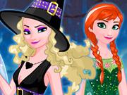 play Frozen Team Halloween