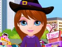 play Baby Barbie Halloween Shopping Spree Kissing