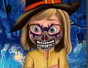 play Riley Halloween Face Painting