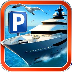 3D Boat Parking Simulator Game - Real Sailing Driving Test Run Marina Park Sim .