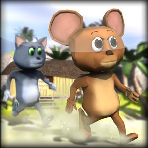 3D Cheese Run - Tom And Jerry Version
