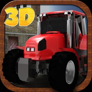 3D Farm Tractor Simulator - A Parking And Simulation Game For Truckers And Drivers