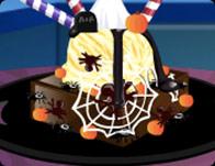 play Snow White Halloween Ice Cream Cake