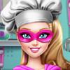 play Super Barbie Real Cooking