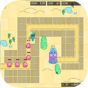 Pixel Cute Tower Defender 2D Free Game