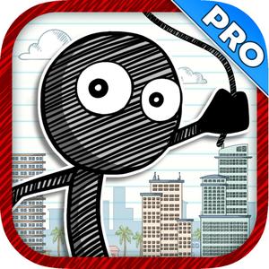 Rope And Swing Parkour Stick-Man - Super Fun Run And Jump Kid Game Pro