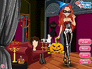 play Zoe & Lily: Halloween Party