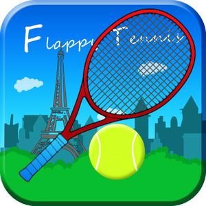 Flappy Tennis - Paris Edition