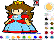 play Mario Princess Coloring