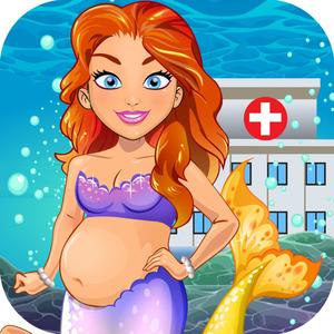 Mermaid Mommy'S New Born Doctor - My Newborn Baby Salon Care !