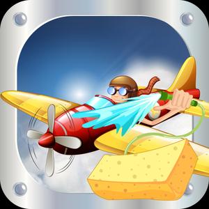 Plane Wash - Little Kids Auto Washing, Repairing And Fun Cleaning Spa Game