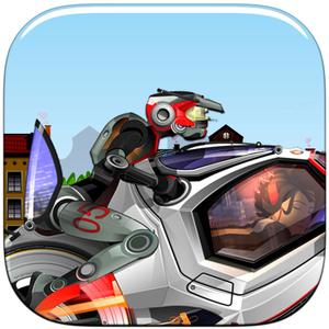 Run Like Robot Warfare - A Real Steel Cop Driving For A War Simulation Free By Golden Goose Production