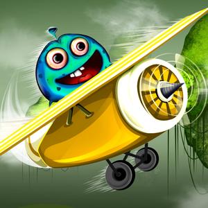 Sky Monster Adventure : The Airport Plane Flight Under Radar - Gold