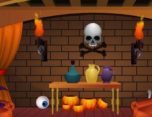 play Firstescape Halloween Skeleton Escape