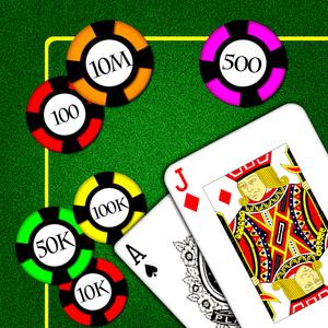 A Aj Blackjack 21 + Free Casino Style Las Vegas Best Poker Cards Game Make Rich