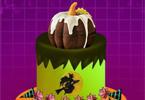 play Creepy Halloween Cream Cake