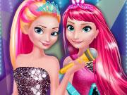 play Elsa And Anna In Rock N Royals