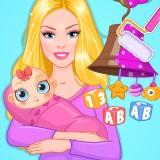 play Barbie'S Baby Diy Nursery