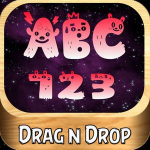 Drag 'N' Drop Alphabet Numbers & Endless Symbol