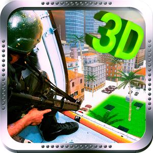 Gunship Sniper Mission-Covert Insurgent Strike In A City From A Helicopter