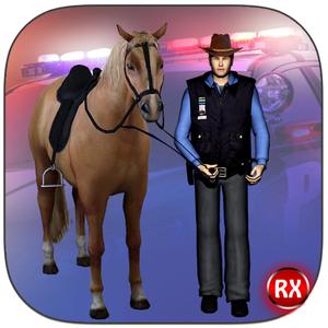 Police Horse Chase Crime City