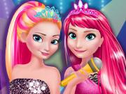 play Elsa And Anna In Rock N' Royals