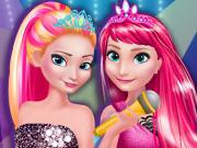 play Elsa And Anna In Rock N' Royals