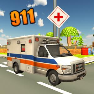911 Emergency Ambulance Simulator - Rescue Patients In Time & Test Your Driving And Parking Skills