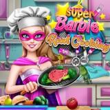 play Super Barbie Real Cooking