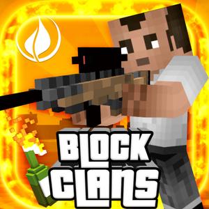 Block Clans - Survival Pixel World Gun In 3D Block