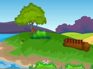 play Escapezone Dog Rescue From Garden House