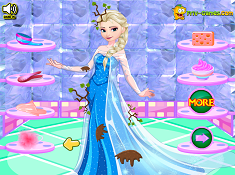 play Elsa Rainy Day