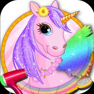 Pony Care Resort - Pretty Pony Dress Up And Princess Spa & Salon Game