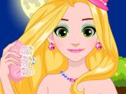 Rapunzel Glittery Makeover