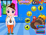 play Baby Elsa Thanksgiving Makeover