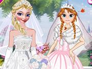 play Elsa And Anna Brides