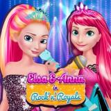 play Elsa & Anna In Rock'N'Royals