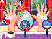play Baby Elsa Hand Doctor