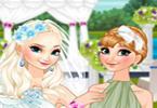 play Elsa And Anna Brides