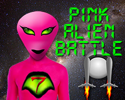 play Pink Alien Battle