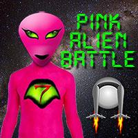 play Pink Alien Battle