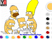 play The Simpsons Coloring