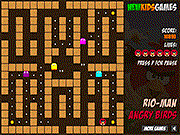 play Rio Man: Angry Birds