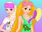 play Disney Princess Pj Party Cleanup