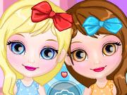 play Baby Barbie'S Sleepover