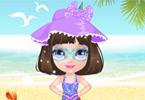 play Baby Halen Beach Dress Up