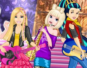 play Barbie In Disney Rock Band