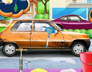 play Belle And Ariel Car Wash